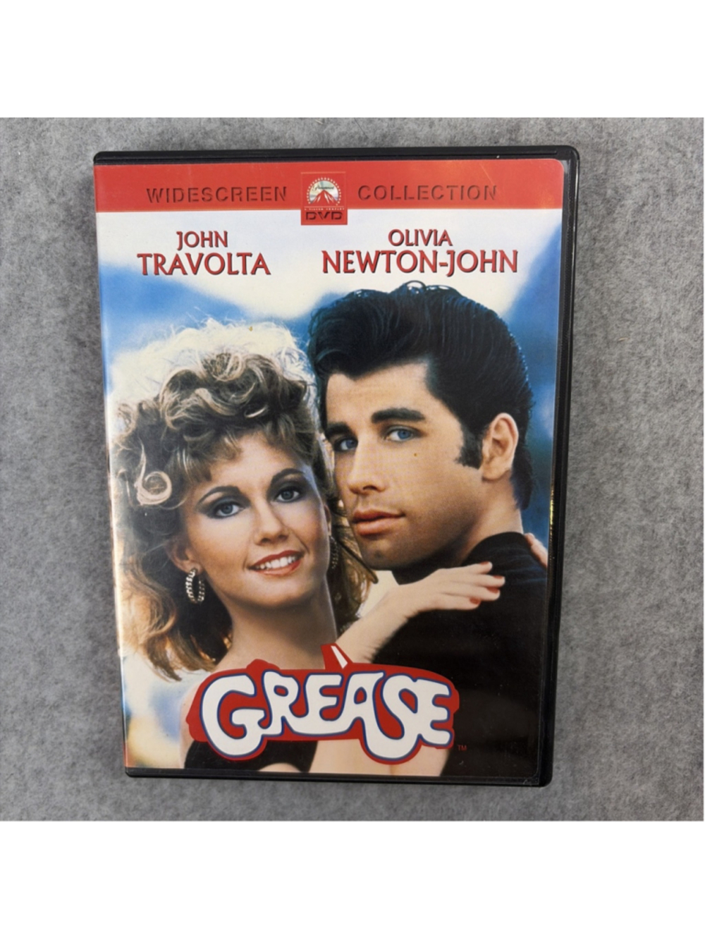 Grease (DVD, 1978, Wide Screen) John Travolta Olivia Newton-John